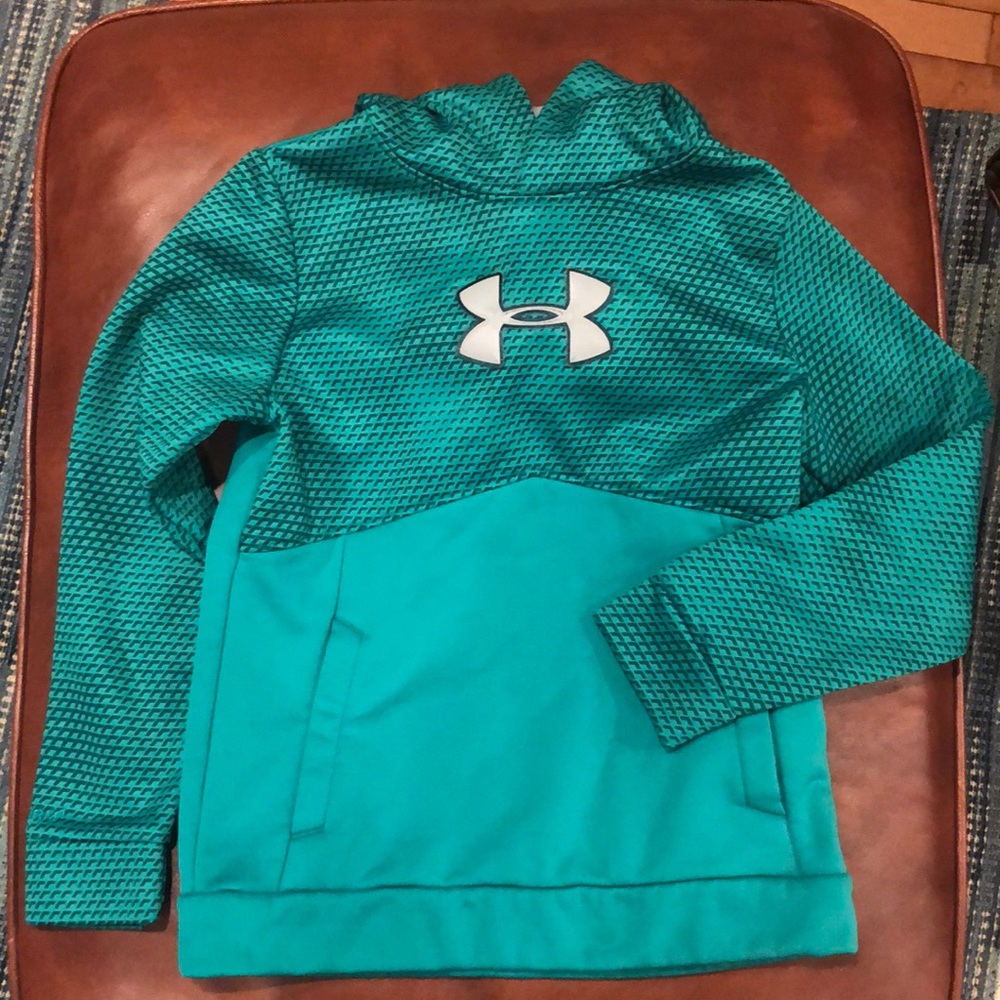 Under Armour green pullover hoodie YMD